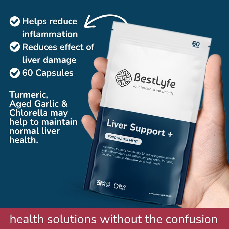 BestLyfe Liver & Kidney Nutritional Support | 120 Capsules |