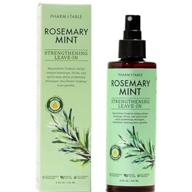Leave In Conditioner Spray - Rosemary & Mint Scalp Treatment - Anti-Dandruff and Dry & Itchy Scalp treatment, Hydrating & Medicated Formula for Psoriasis and Scalp Care - Detangles & Nourishes Hair.