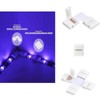 LED Strip Connector, 4-Pin 10 mm Solderless LED Corner Connector