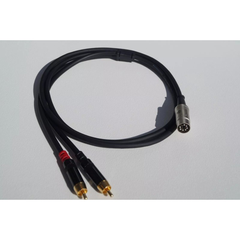 Mogami cable 5 ft Elite 7-Pin Din Male to 2-RCA