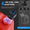 SKYJDM Fuel Transfer Pump with Auto-stop Sensor and 4 Tank