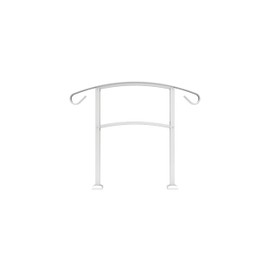 HandiRail 3-Step Aluminum Rail Kit, White