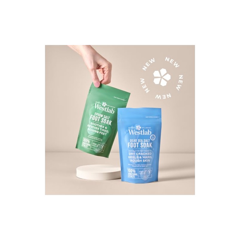 Westlab Dead Sea Foot Soak 450g - Dry Cracked Heels