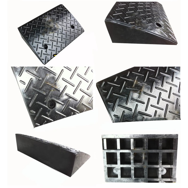 TECHTONGDA Rubber Curb Ramp, Heavy Duty 22000lbs (10 Ton) Weight