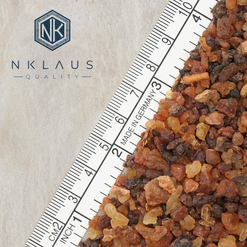 NKlaus 500g Myrrh Pure Tree Resin Encens Myrrh Resin Commiphora