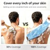 Back Scrubber for Shower, Double Sided Exfoliating Back Exfoliator with