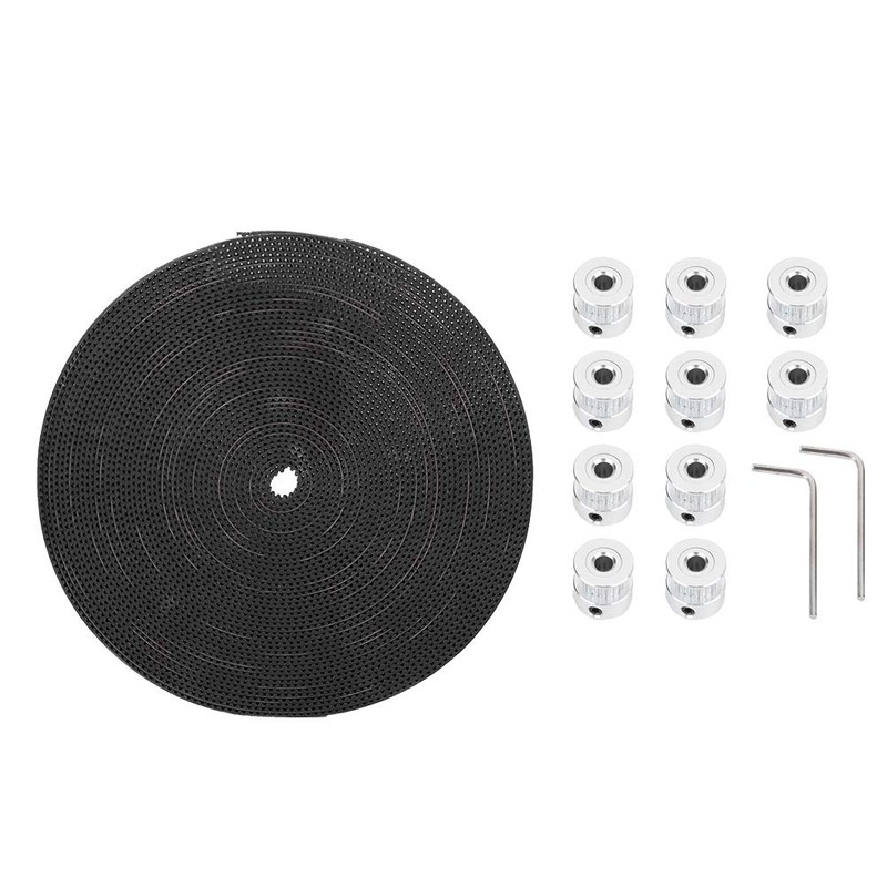 Wendry Impresora 3D Kit de Accesorios, 10 Metros GT2 Ancho