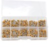 KICHOUSE 500pcs Assorted Monolithic Ceramic Capacitor Kit Plastic Box Excellent
