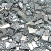 LITMIND 1.1LB Silver Mixed Irregular Glass Scraps Mosaic Tiles with