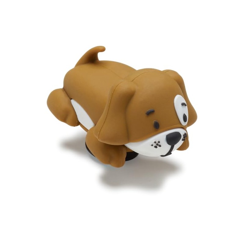 Crocs Jibbitz 3D Dog Paw, Polyvinyl Chloride, No Gemstone