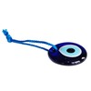 Demiwares Evil Eye Protection Charm with Elegant Rope Hanger, Glass