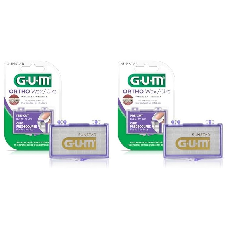 GUM GUM - 723RQC Orthodontic Wax with Vitamin E and