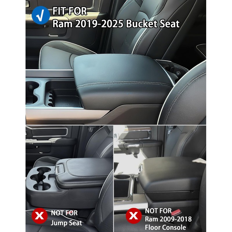 BystralX Center Console Cover Compatible with 2019 2020 2021 2022