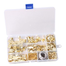 ＫＬＫＣＭＳ Picture Hangers Hardware Reusable Picture Hanging Hooks for Artworks Canvases Signs , 250 Pieces Set