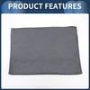 INFINAUTO Cleaning Cloths Towel,Car Drying Plush Cloth Absorbent Microfiber Grey,3pcs