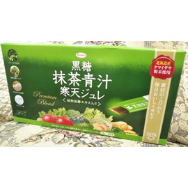 KOWA Brown Sugar Matcha Green Juice Agar Jelly Pack of 30