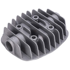Central Pneumatic Compressor Parts Air Compressor Rebuild Kit Air Compressor Head,2Pcs Air Compressor Cylinder Head 2.5P / 3P / 5P / 6P Double ‑ Cylinder Cover Accessories