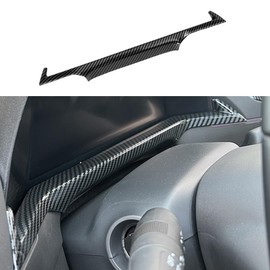 TLIFORT for Honda Accord 2023 2024 2025 Dashboard Panel Frame Cover Trim, ABS Carbon Fiber