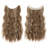 TESS Secret Wire Hair Extension Wavy Invisible One Piece Synthetic