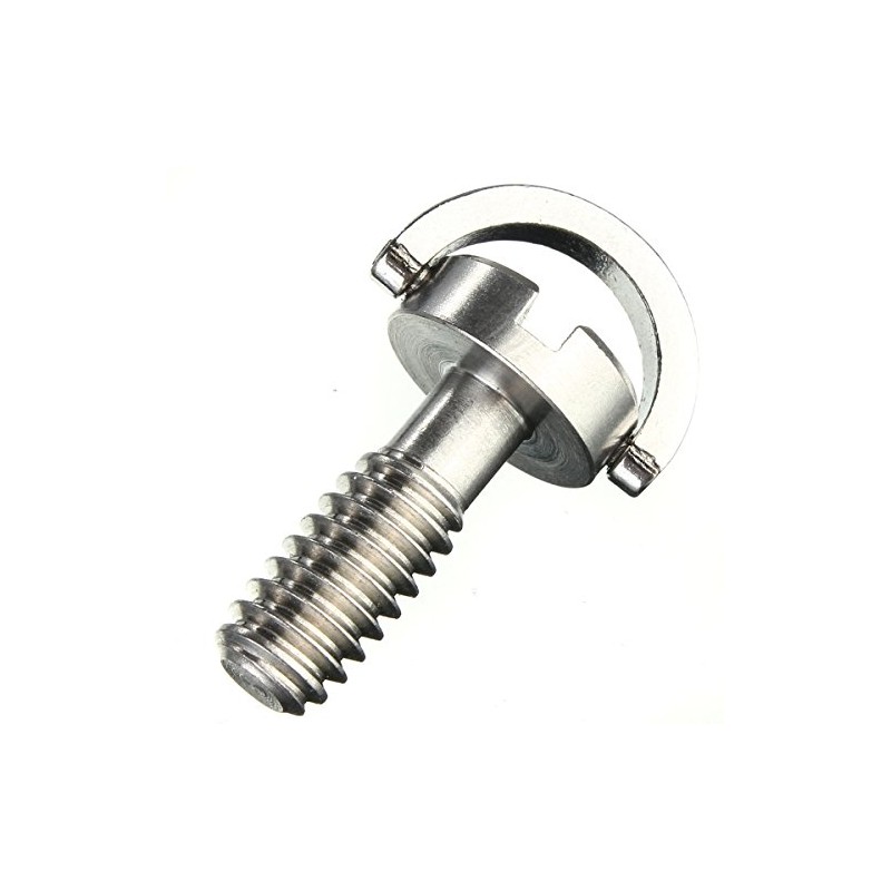 Yulakes 2 pieces 1/4 "camera screw with stainless steel material