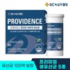 GC Wellbeing 녹십자웰빙 프로비던스 유산균 장건강 100억 람노서스GG 프로바이오틱스 60캡슐 1개 Green Cross Wellbeing Providence Probiotics 10 Billion Lactobacillus GG for Gut Health 60 Capsules 1 Pack
