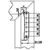 Original Winkhaus repair kit for plastic windows consisting of corner
