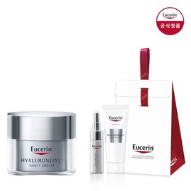 Eucerin Hyaluronic 3X Night Cream 50ml Gift Dermo Purifier Oil Control Toner 200ml (Expiration Date...) / 유세린 하이알루론 3X 나이트크림 50ml 증정더모 퓨리파이어 오일 컨트롤 토너 200ml 본품(사용기한 ...