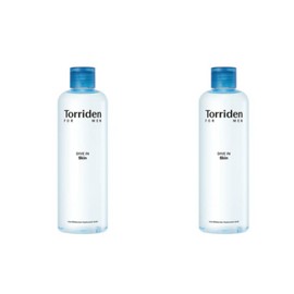 Torriden Dive In For Men Low Molecular Hyaluronic Acid Skin 300ml Men's Skin Male Skin Torriden Skin Hypoallergenic Skin Dry Skin Sensitive Skin Hydrating Skin Inner Moisture Customized for Men, 2 Items / 토리든 다이브인 포맨 저분자 히알루론산 스킨 300ml 남자스킨 남성스킨 토리든스킨 저자