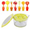 Manual Citrus Juicer, Clamshell Design Orange Lemon Lime Squeezer, 400ml
