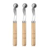 QLEUIFT 3 x 2 mm Nerve Wheel with Wooden Handle,