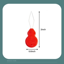 QUETTO 20 Pcs Needle Threaders in Assorted Colours Ideal for Hand Sewing Yarn Embroidery and Cross Stitch with Easy Insertion