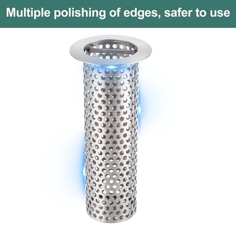 osseph Commercial Floor Drain Strainer, 3 1/2" Lip Diameter x