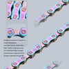 Bike Chain, 6 7 8 Speed Rust Proof Colorful Rainbow