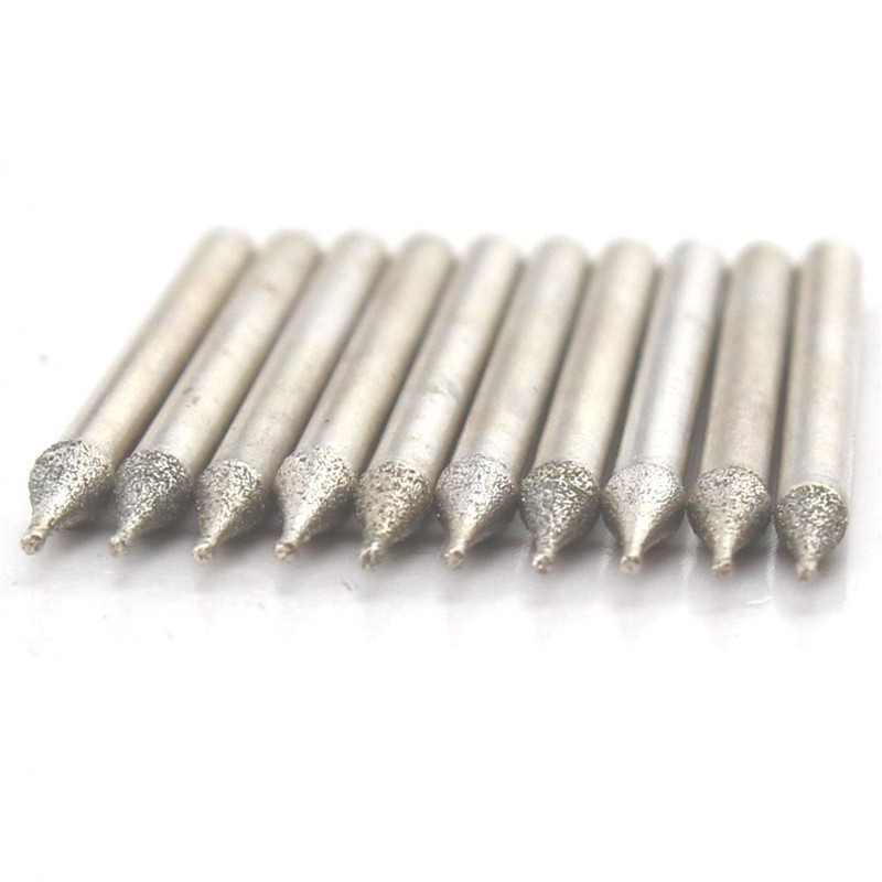 ILOVETOOL 0.7mm Micro Diamond Drill Bits Tools for Gemstone Sea