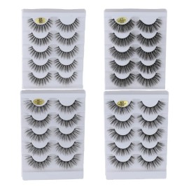 Pestañas Postizas 3d De Pelo Sintético Faux Mink