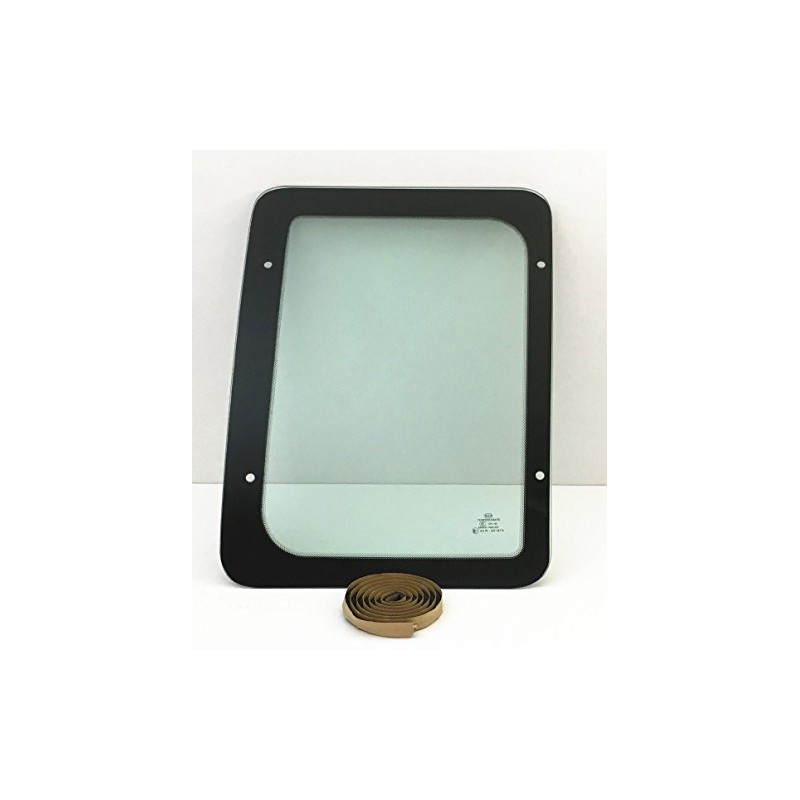 Stationary Passenger Right Side Rear Hinged Body Side Door Window