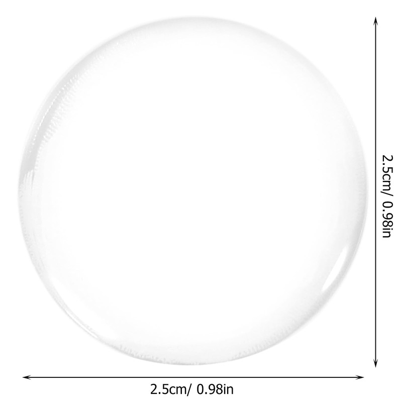 Garneck Pack of 3 Resin Cabochons Time Stickers Resin Sticker