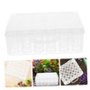 jojofuny Gardening Organizer Compartment Storage Box for Seeds Lightweight and