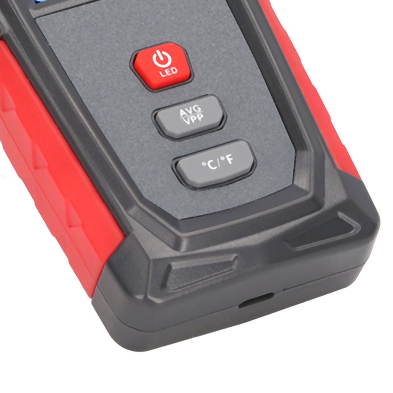 Electromagnetic Radiation Automatic Alarm Plastic Tester EMF Inspection 3.7V 600mAh