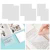 Transparent Sticky Notes 300pcs, 3 Sizes Clear Post It Notes,