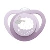 NUK Glow-in-The-Dark Orthodontic Pacifier with Heart-Shaped Shield, BPA-Free, fits 0-6