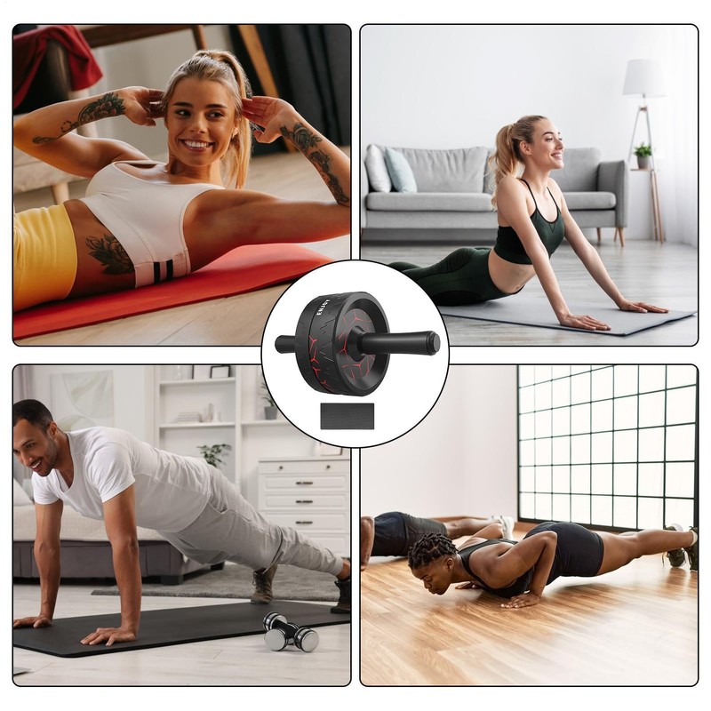 Abdominal Wheel,Roller for Abdominal Exercise - Workout Wheel for Abdominal