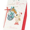 Boofle Embellished Loveliest Mum Ever Cute Bauble Christmas Greeting Card