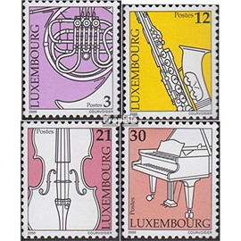 Luxembourg 1499-1502 (complete.issue.) unmounted mint/never hinged ** MNH 2000 Musical Instruments (Stamps for collectors) music/dance
