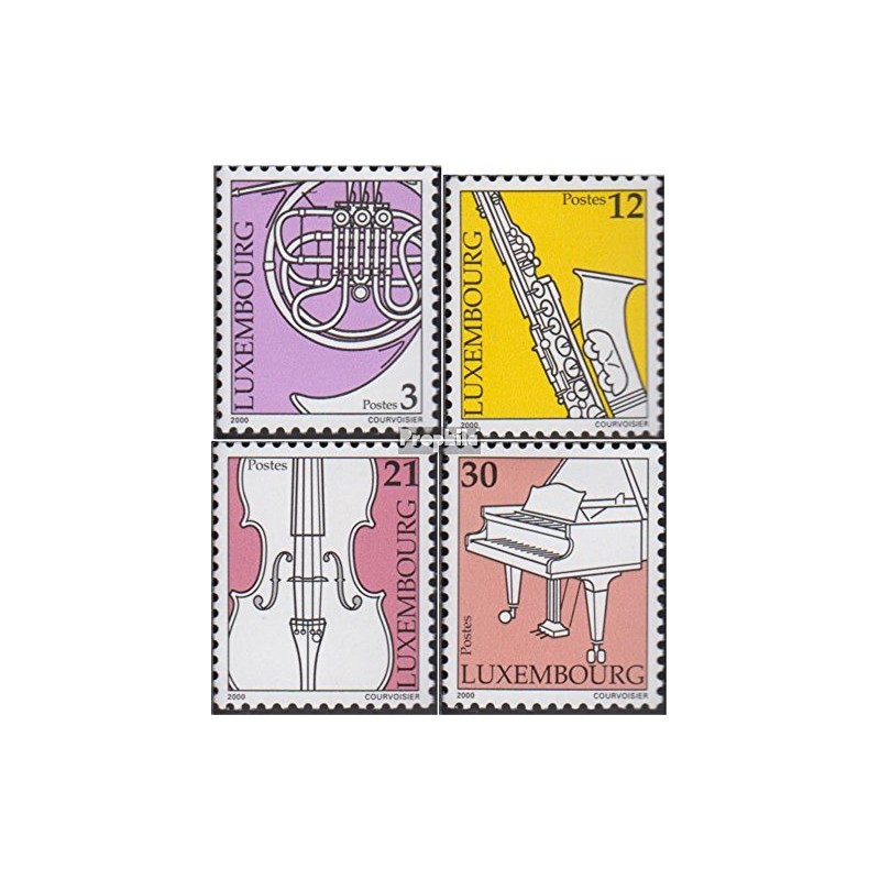 Luxembourg 1499-1502 (complete.issue.) unmounted mint/never hinged ** MNH 2000 Musical