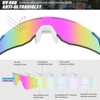 ALSUZYIOT Polarized Sunglasses for Women Men, UV400 Cycling Goggles Baseball