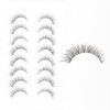 False Eyelashes Wispy Lashes Natural Look Fake Eyelashes Cat Eye