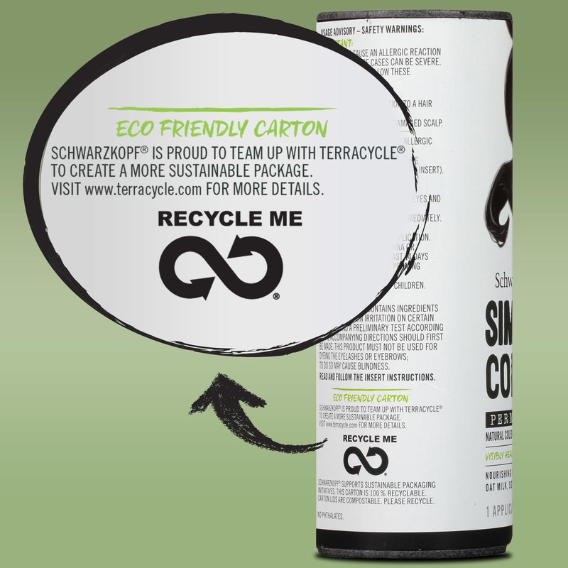 Schwarzkopf Simply Color Hair Color 5.65 Truffle Brown, 1 Application