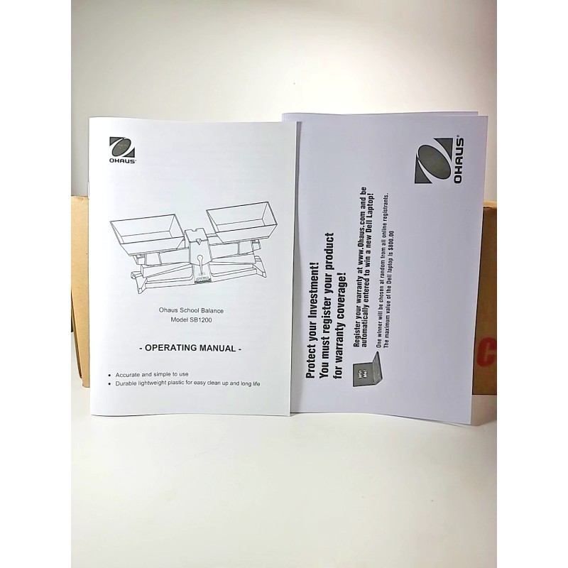 NEW Ohaus School Balance Scale SB1200 Classroom/Home