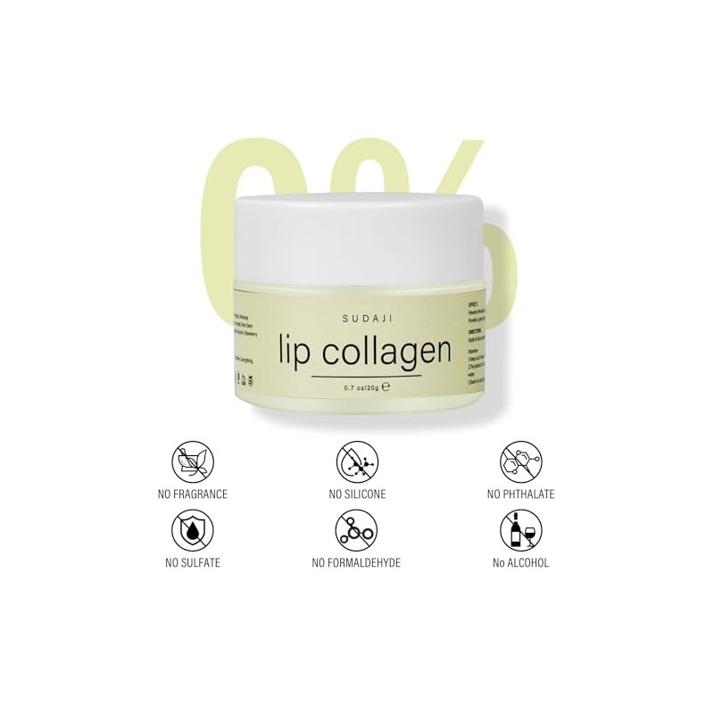 Complejo de colágeno y péptidos para labios de 0,7 oz,